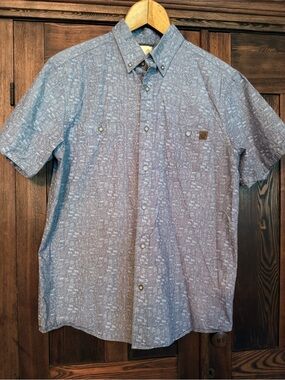 Men’s Medium Solaris Outdoors Short Sleeve Casual Shirt